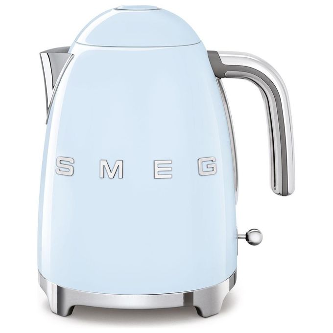 Smeg KLF03PBEU Estetica 50's Style Bollitore Elettrico Capacita' 1,7 Litri 7 Tazze Potenza 2400 W Azzurro