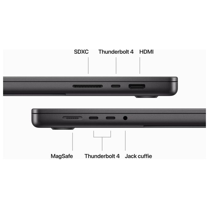 Apple Notebook Apple Muw63t a Macbook pro Space Black