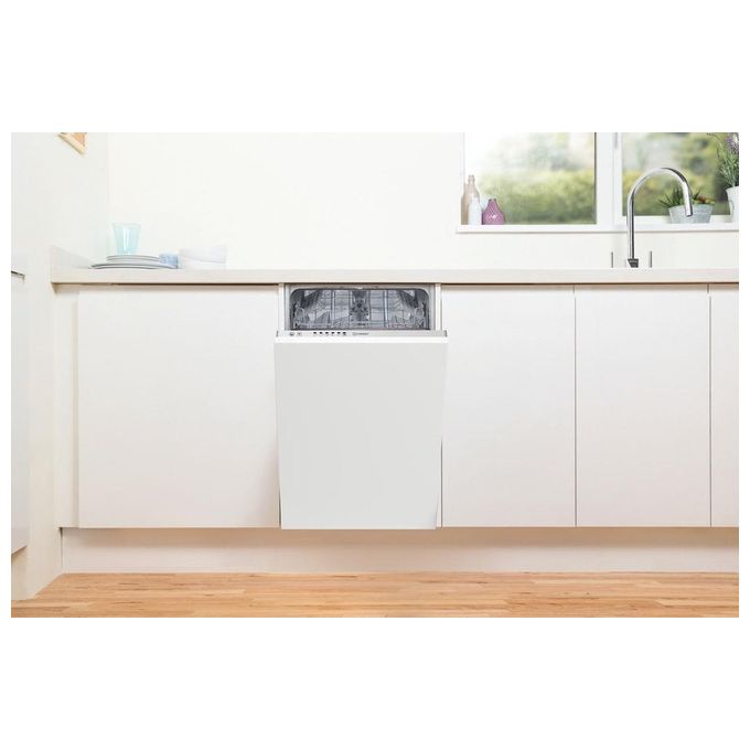 Indesit DSIE 2B10 Lavastoviglie da Incasso a Scomparsa Totale 10 Coperti Classe energetica F (A+) 7 Programmi Bianco
