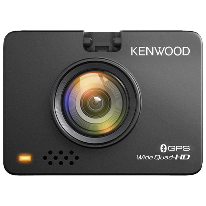 Kenwood, Dash Cam 2K Ultra HD, Wi-Fi, GPS, Nero