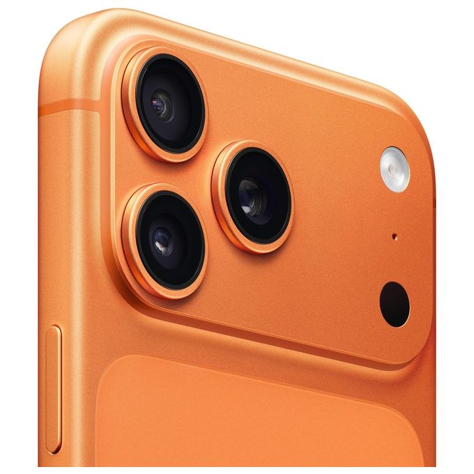Apple MFYT4QL-A iPhone 17 Pro Max Smartphone 6.9'' A19 Pro 512GB 5G Wi-Fi 7 Tripla fotocamera 48MP iOS 26 colore Arancione Cosmico