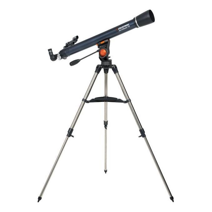 Celstron Telescopio Astromaster 70az-dx con Raccordo Foto Smartphone e Filtro Lunare
