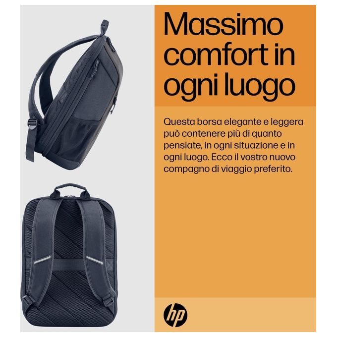 HP Zaino per Laptop da 15.6'' Travel 18 Litri Iron Grey