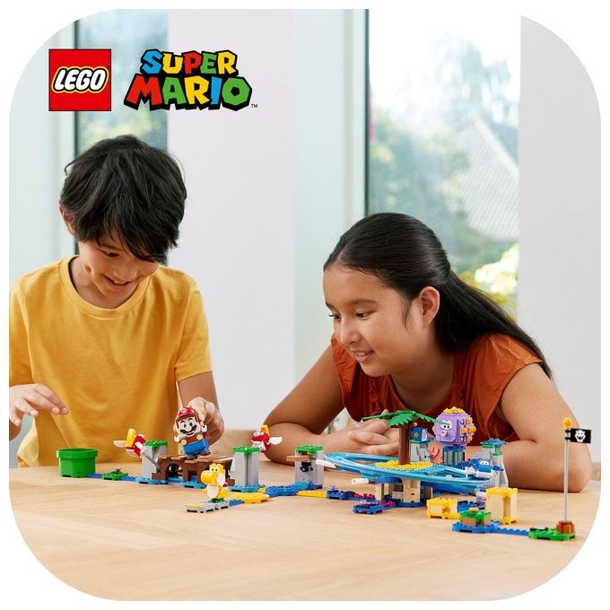 LEGO Super Mario Spiaggia del Ricciospino Gigante Expansion Set