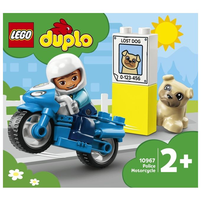 LEGO Duplo Town Moto della Polizia
