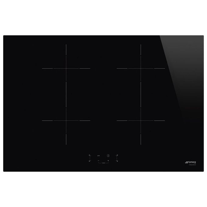 Smeg SIB2741D Piano cottura a Induzione 4 Fuochi 75 cm colore Nero