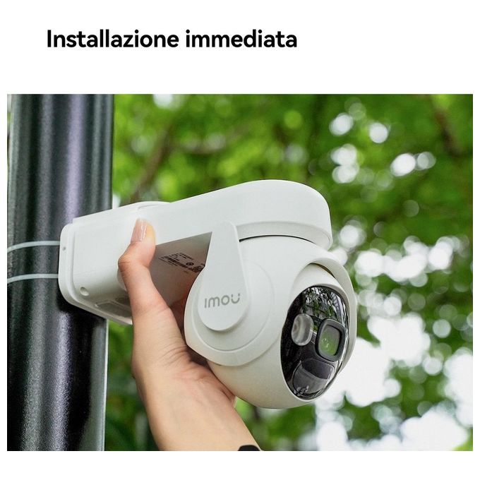Imou Cell PT Cupola Telecamera di Sicurezza IP Esterno 2304x1296 Pixel Parete
