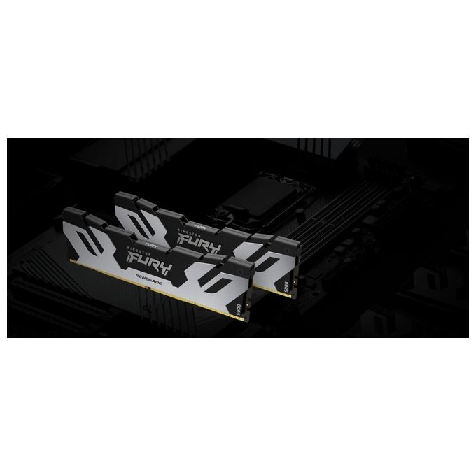 Kingston Technology FURY Memoria Ram 48Gb 6400MT-s DDR5 CL32 DIMM Renegade Silver XMP