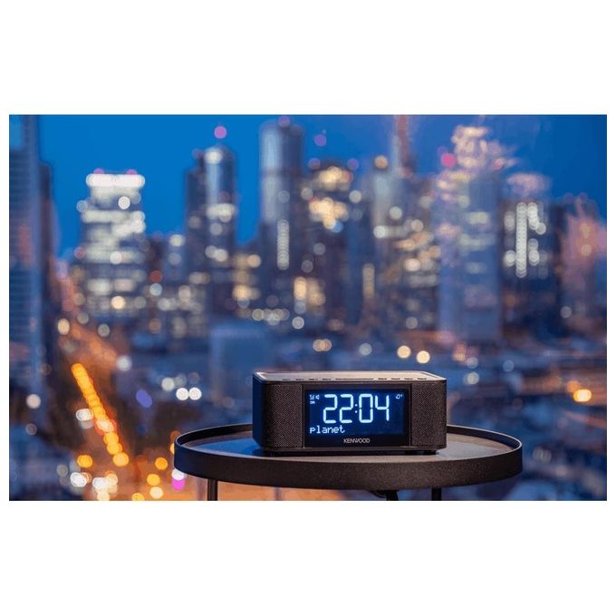 Kenwood CR-ST40DAB-B Radiosveglia Stereo Nero