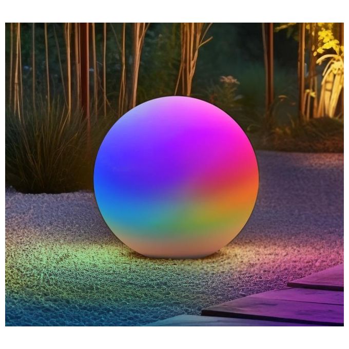 Century LED Lampada Solare BOLLA 0.7W RGB Dimmerabile IP44 Media