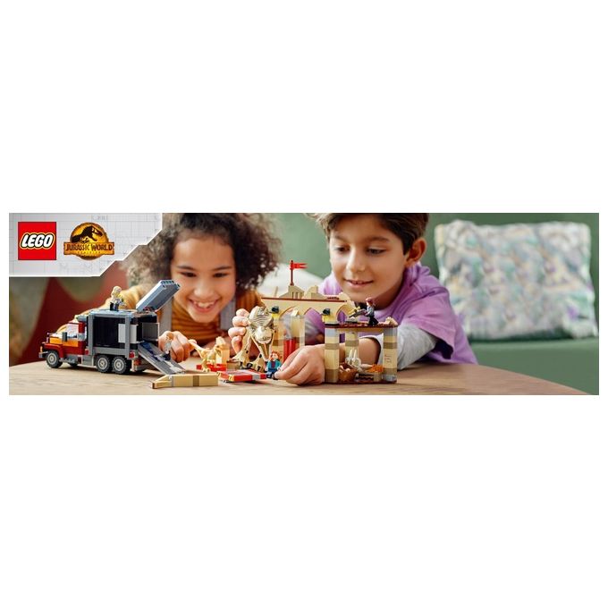 LEGO Jurassic World la Fuga del T.Rex e dell'Atrociraptor