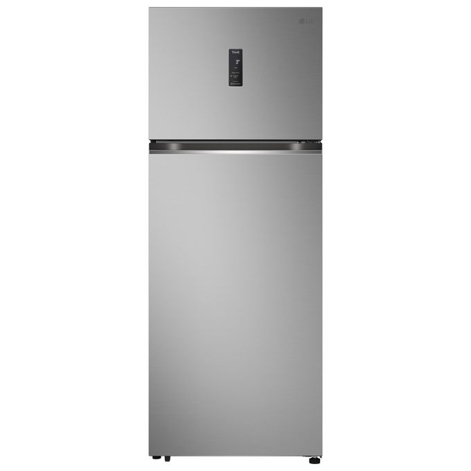 LG GTBV44PYBK - Frigorifero Doppia Porta 438 L, Total No Frost, (178 × 70 × 73 cm), Inox