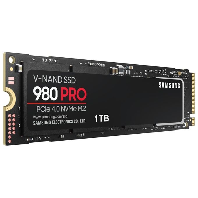 Samsung 980 Pro Ssd Interno M.2 1000Gb Pci Express 4.0 V-nand Mlc Nvme