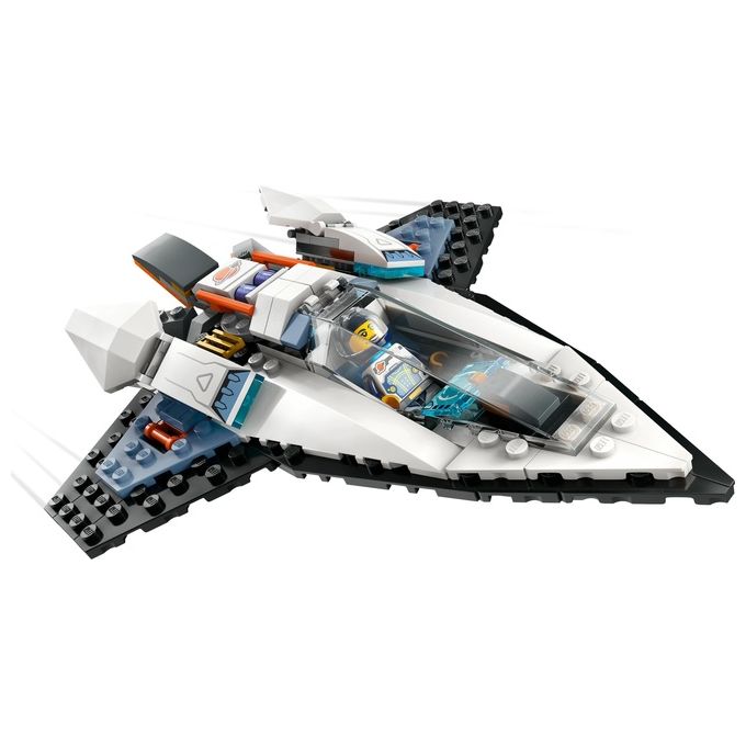 LEGO City 60430 Astronave Interstellare 60430-LEGO Giocattolo Gioco Spaziale per Bambini 6+ Anni con Navicella Minifigure e Drone Robot