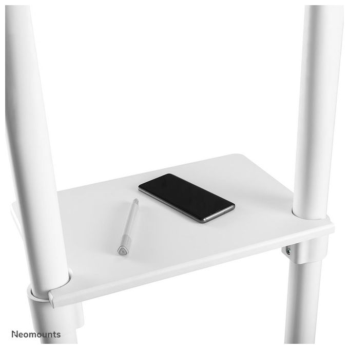 Newstar Mobile Flat Screen Floor Stand Height 160cm colore: Bianco