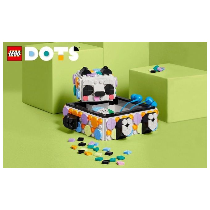 LEGO Dots Il Simpatico Panda Portaoggetti