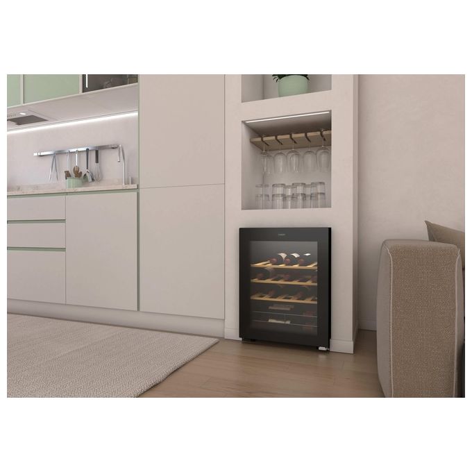 Candy CWC023 Divino Cantina vini a libera installazione cm. 48 - 23 bottiglie nero