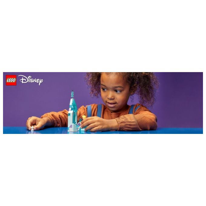 LEGO Disney il Cortile Del Castello di Elsa