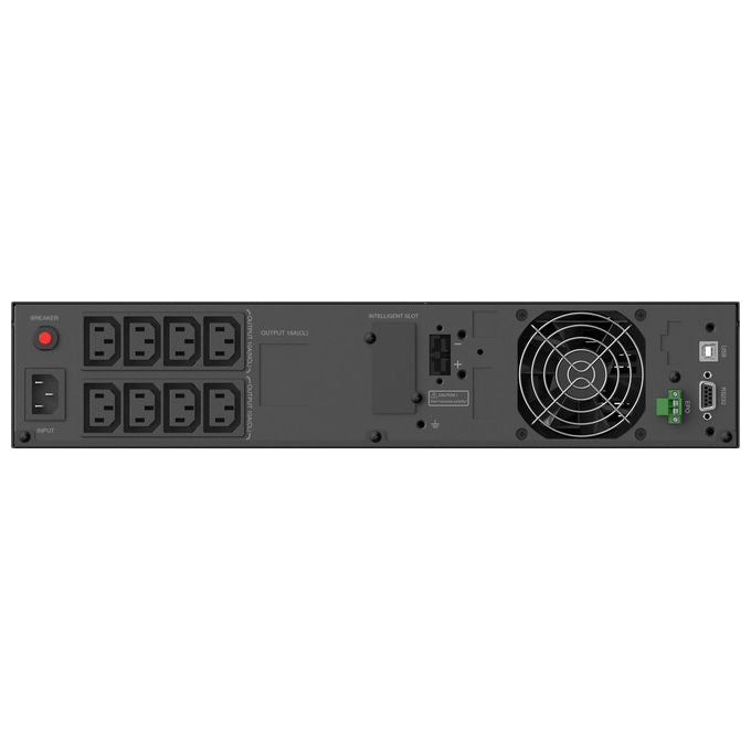 Conceptronic ZEUS51E2K Gruppo di Continuita' Ups Doppia Conversione Online 2 Kva 2000 W 8 Prese Ac