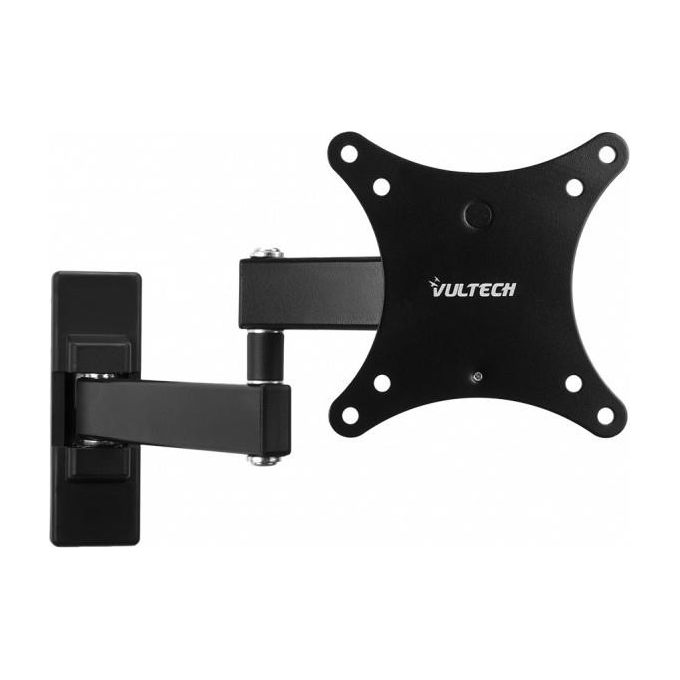 Vultech BTV-1326LITE Braccio Staffa Serie Lite per Led Lcd e Plasma da 13'' a 26'' con Snodo Nero