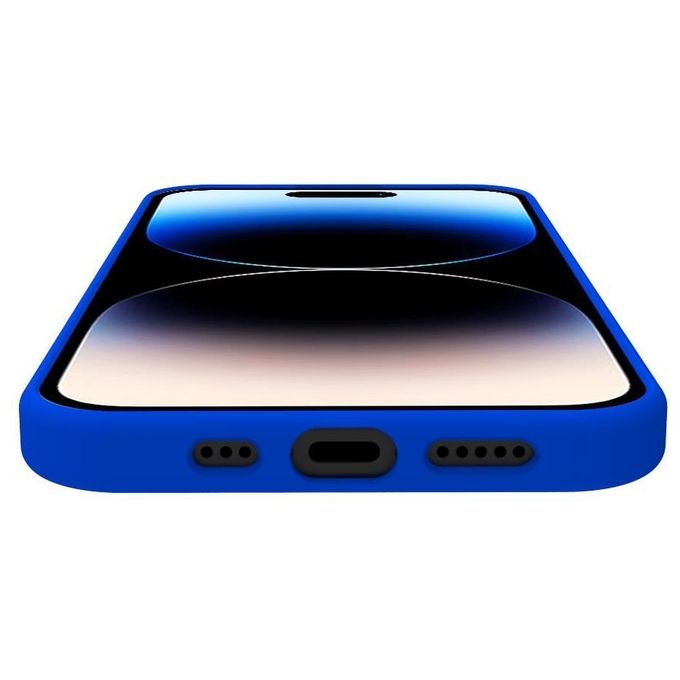 Celly Cromo Cover per iPhone 15 Pro Blu