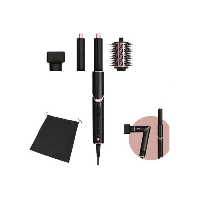 Shark HD424EU Styler e Asciugacapelli FlexStyle Nero e Rose Gold