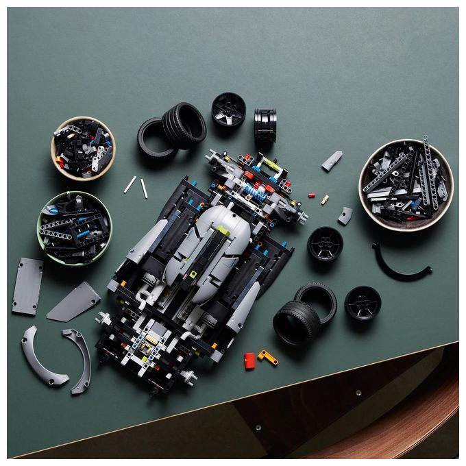 LEGO Technic 42156 PEUGEOT 9X8 24H Le Mans Hybrid Hypercar, Modellino di Auto da Corsa per Adulti Scala 1:10, Set da Collezione