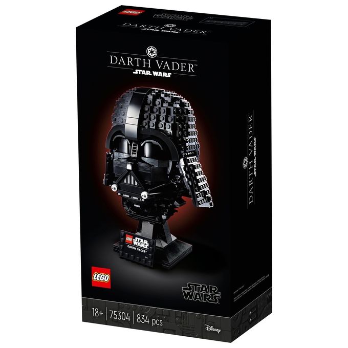 Lego, Casco Darth Vader Star Wars, Set costruzioni 75304