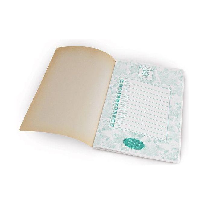 Pigna Confezione 10 Quaderni Flowers A4 5M 80gr