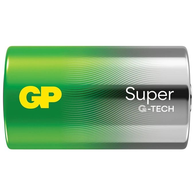 GP Super Alkaline 1.5V D Mono LR20 2 Pezzi