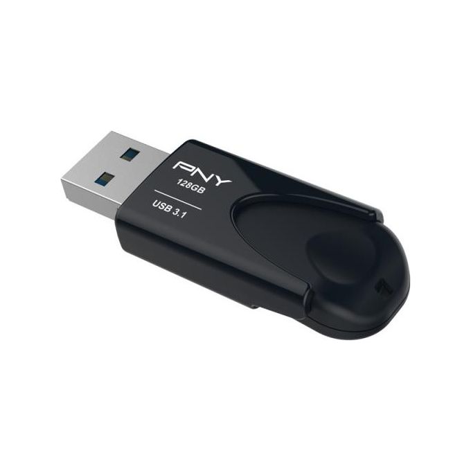 PNY Attache 4 Unita' Flash USB 128Gb Usb Tipo A 3.2 Gen 1 Nero