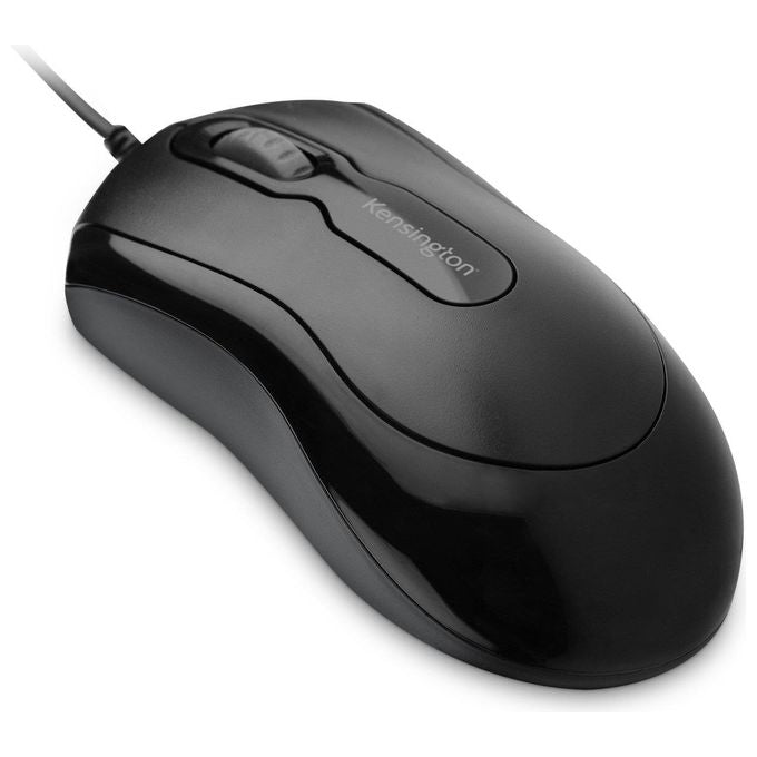 Kensington Mouse-in-a-Box EQ Mouse per Destrorsi e per Sinistrorsi Ottica 3 Pulsanti Cablato USB