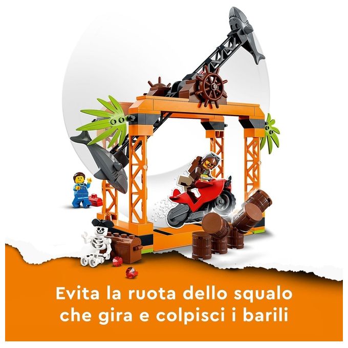 LEGO LEGO City Sfida Acrobatica Attacco dello Squalo
