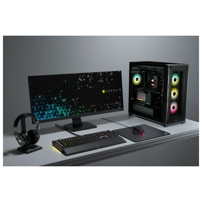 Corsair iCUE 5000X Middle Tower Vetro Temperato No-Power minITX-mATX-ATX