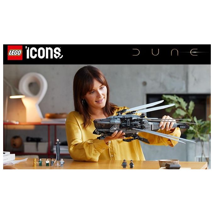 LEGO Icons 10327 Dune Atreides Ornitottero Reale, Set per Adulti da Collezione, Idea Regalo Donna, Uomo e Amanti del Cinema