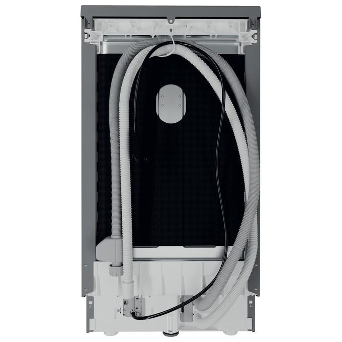 Whirlpool WSFO 3T223 PC X Lavastoviglie Slim Libera Installazione 10 Coperti Classe energetica E 10 Programmi Tecnologia Sesto Senso 45 cm Inox