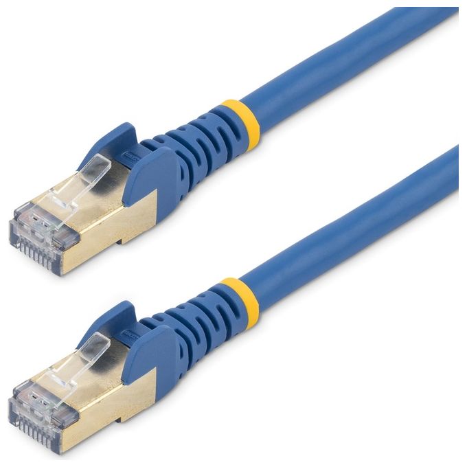 Startech Cavo di Rete Ethernet Cat6a Cavo Schermato STP da 2mt Blu