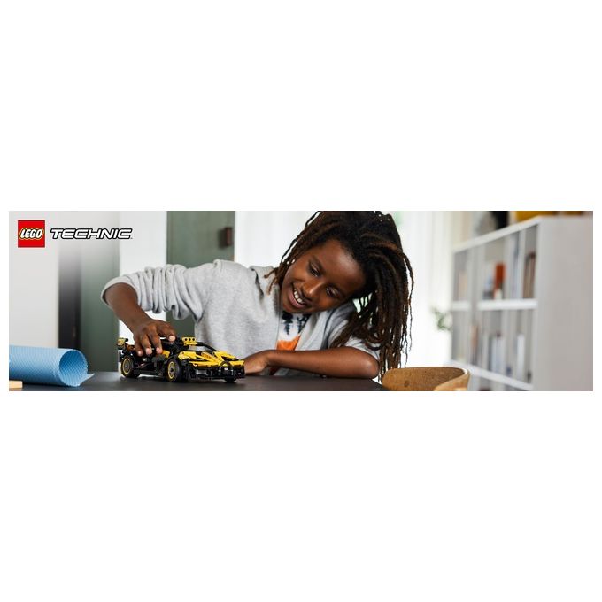 Lego 42151 Technic Bugatti Bolide Set da Costruzione 905 Pezzi Modellino Auto Supercar Motore W16 9 anni