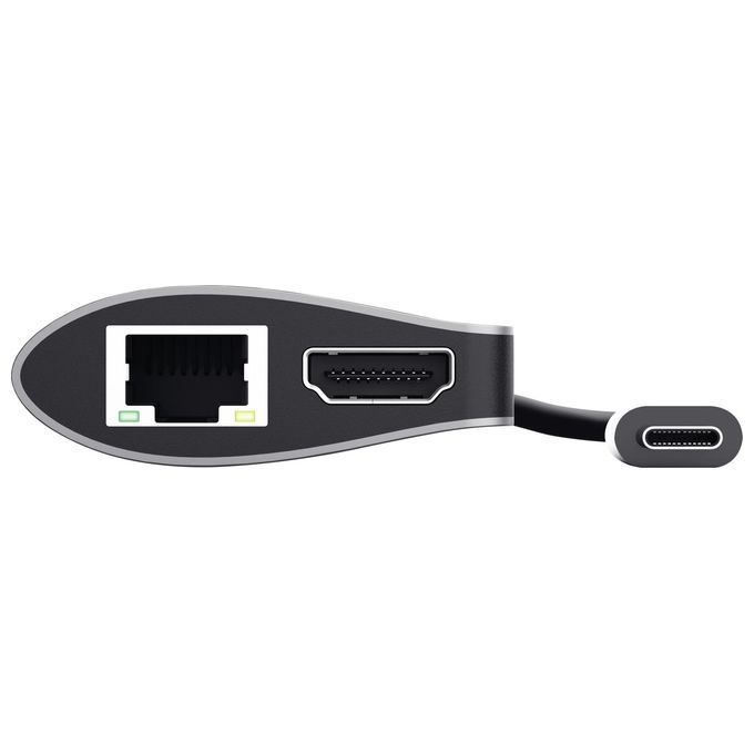 Trust Dalyx Scheda di Interfaccia e Adattatore Interno Hdmi Rj-45 Usb 3.2 Gen 1