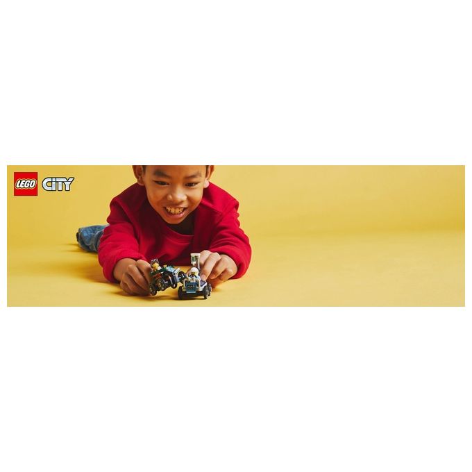 Lego Gioco Veicoli da Corsa Aereo Letto d'Ospedale Modello 60459 City