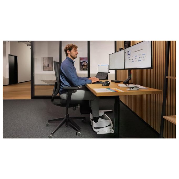 Kensington K75501EU Pro Fit Ergo Mouse Verticale Wireless 6 Tasti 1600 DPI colore Nero