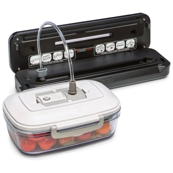 Magic Vac Macchina per Sottovuoto 110W 9 Litri Nero