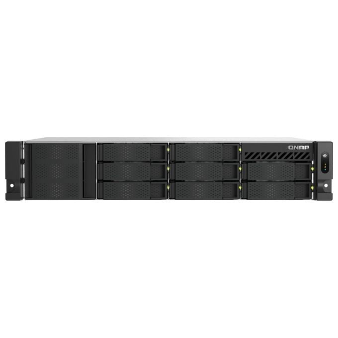 Qnap TS-855EU-RP NAS Armadio 2U Collegamento Ethernet LAN Nero C5125