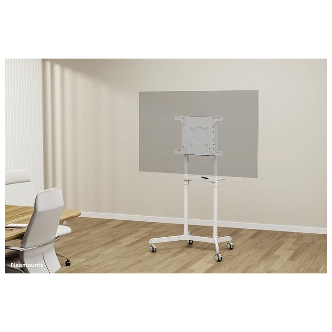 Newstar Mobile Flat Screen Floor Stand Height 160cm colore: Bianco
