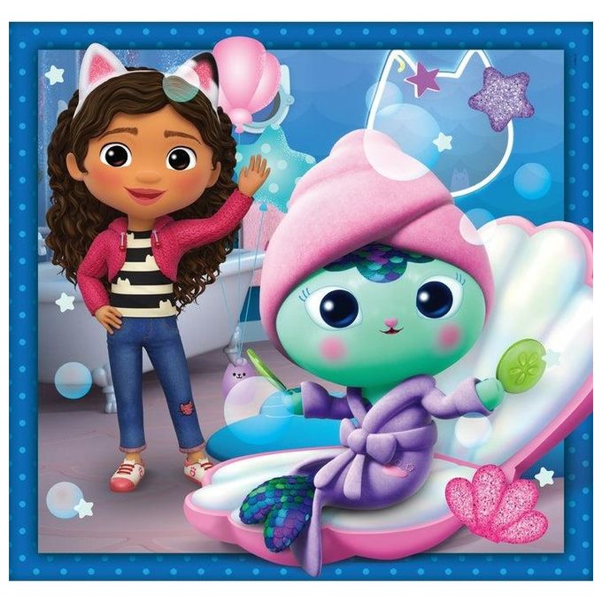 Clementoni Puzzle 48 Pezzi Gabby's Dollhouse Tris Supercolor