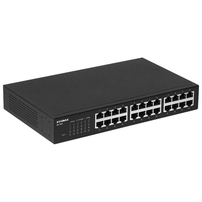 Edimax GS-1024 10-100-1000 mbps Unmanaged Ethernet Rackmount Switch
