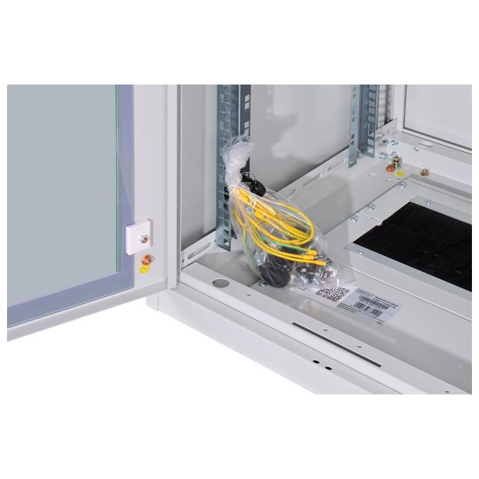 Digitus armadio 22 unita'  da pavimento linea professionale (a)1200 x (l)600 x (p)600 mm. colore grigio chiaro
