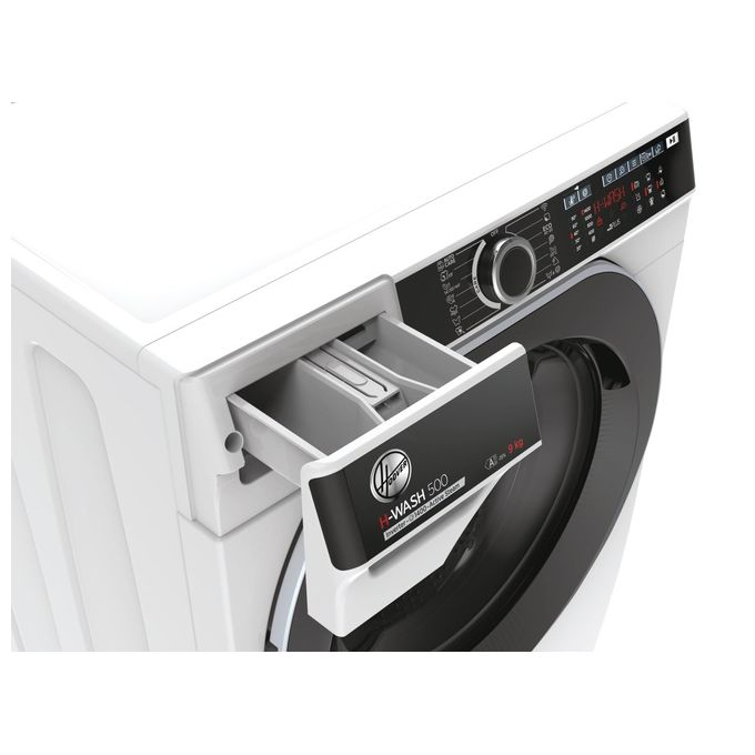 Hoover HWP49AMBC7-1-S Lavatrice caricamento frontale 9 Kg Classe A 1400 giri 53 cm Inverter Vapore