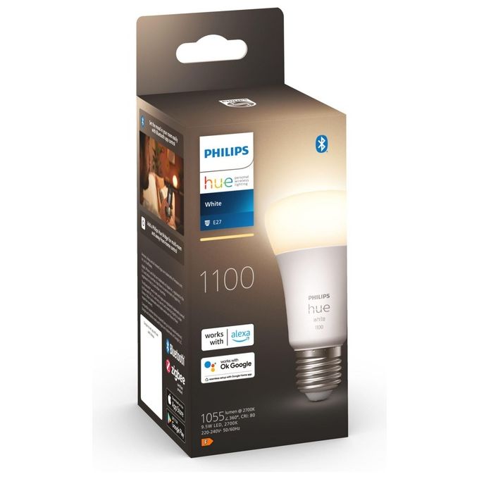 Philips Hue 929002469202 Hue A60 Lampadina LED E27 9,5 W 1055 lm 2700 K colore Bianco