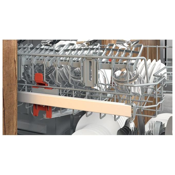 Hotpoint HIS 3010 Lavastoviglie da incasso a Scomparsa Totale 13 Coperti Classe Energetica F 4 programmi Cesti Flexiload Terzo cesto 59.8cm Bianco